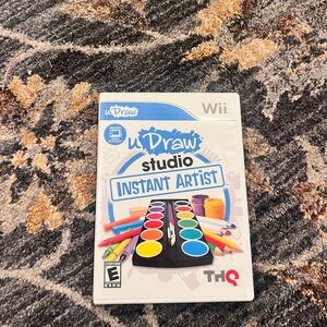 Vintage new in case Nintendo Wii uDraw Studio Instant Artist game